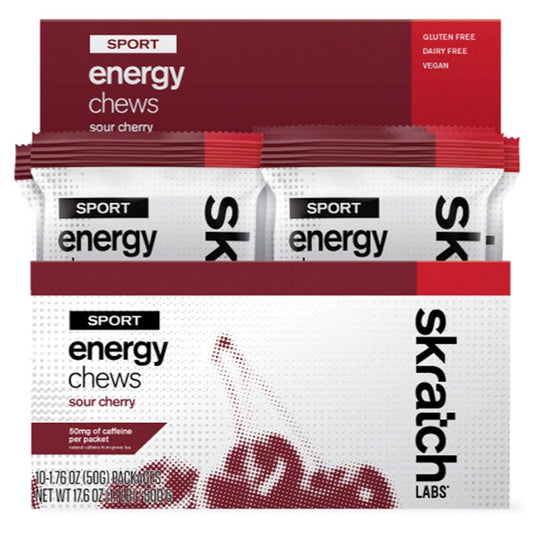 SKRATCH LABS - Energy Chews: Sour Cherry (10pk)