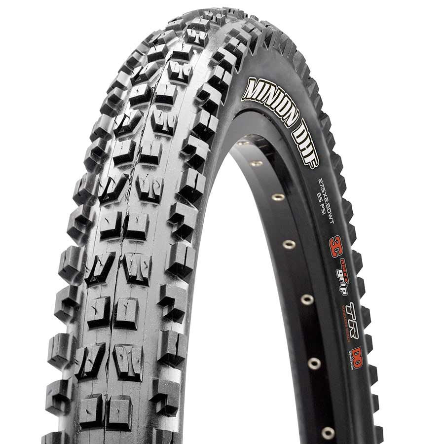 Minion DHF, Tire, 24''x2.40, Wire, Clincher, 3C Maxx Grip, 2-ply, 60TPI, Black