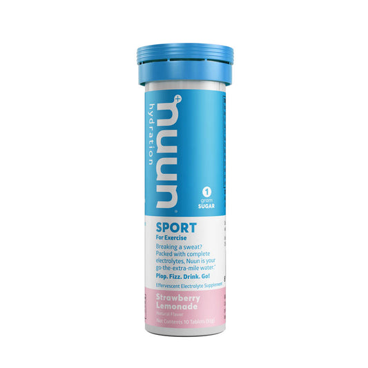 Nuun, Sport, Drink Mix, Strawberry Lemonade, single