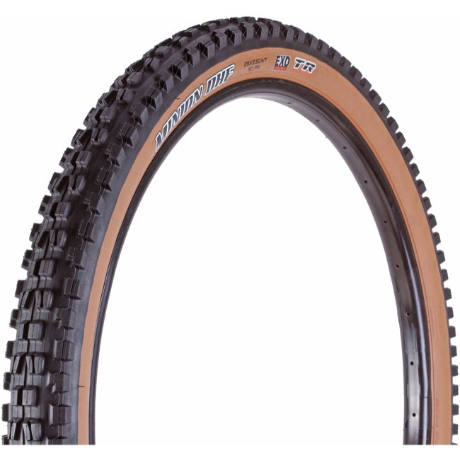 Minion DHF, Tire, 29''x2.50, Folding, Tubeless Ready, Dual, EXO, Wide Trail, 60TPI, Tanwall