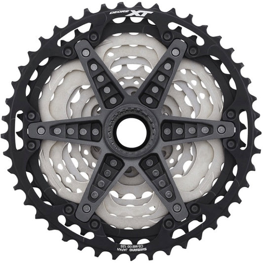 CASSETTE SPROCKET, CS-M8100-12,DEORE XT, 12-SPEED