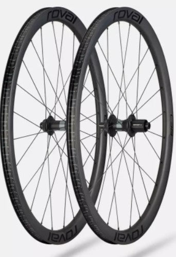 RAPIDE C38 DISC WHEELSET - Satin Carbon/Black