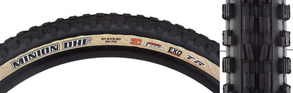 Minion DHF, 27.5x2.30, Folding, 3C, Tubeless Ready, EXO, 60TPI, 60PSI, Beige