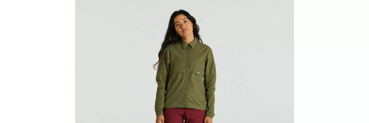 WOMEN'S SPECIALIZED/FJÄLLRÄVEN RIDER'S WIND JACKET - M