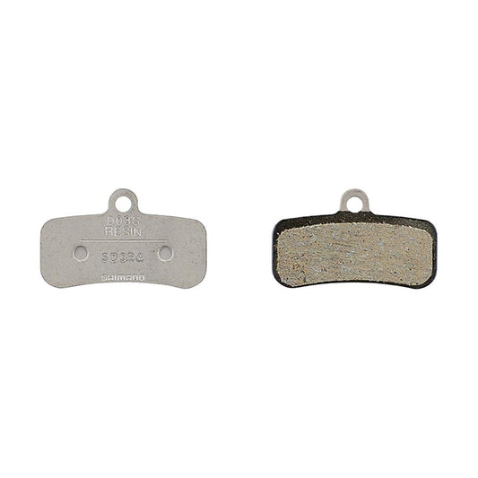 Shimano, D-Type, Disc Brake Pads, Shape: Shimano D-Type/H-Type, Resin, Pair, EBPD03SRXA