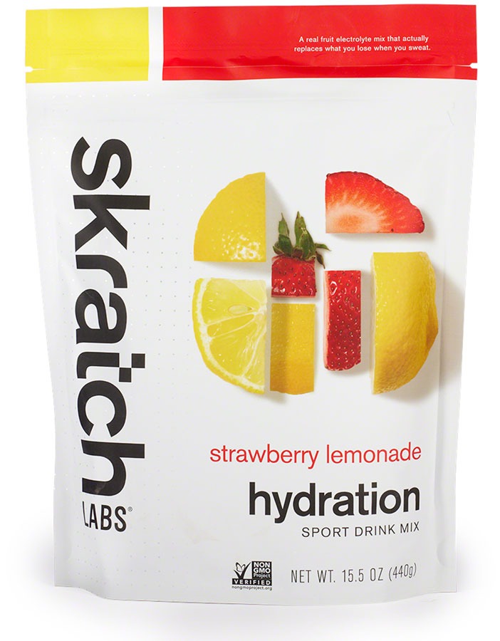 Skratch Labs - Sport Hydration Drink Mix: Strawberry Lemonade (440g)