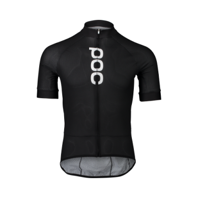 POC / m's essential road logo jersey uranium blackHRG WHT SML