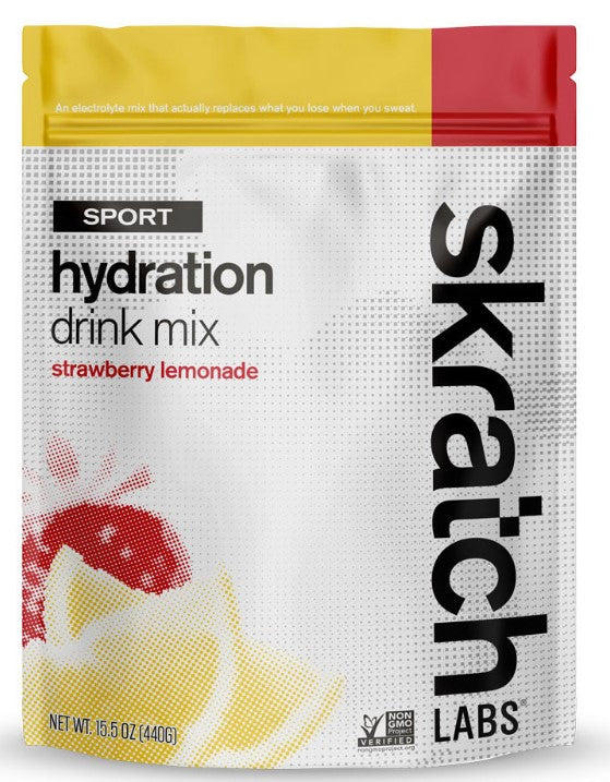 Skratch Labs - Sport Hydration Drink Mix: Strawberry Lemonade (440g)