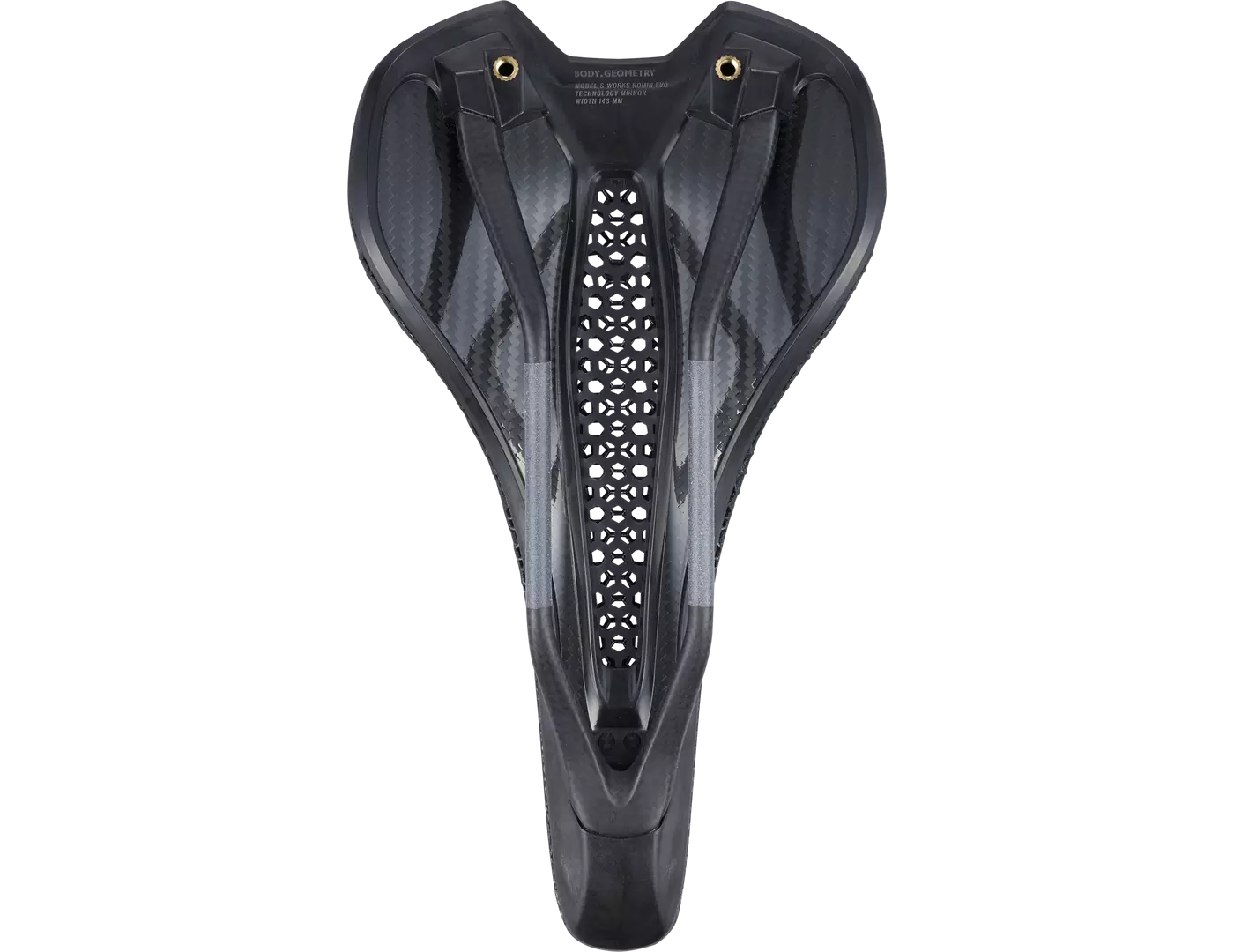 SW ROMIN EVO MIRROR SADDLE BLK