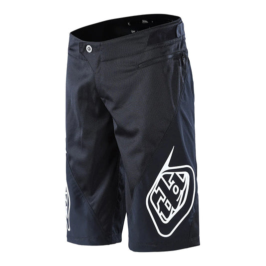 sprint short solid black troy lee design 