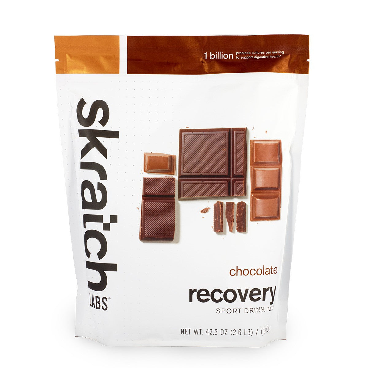 Recovery Sport Drink Mix, Chocolate, 24-Serving Resealable Pouch