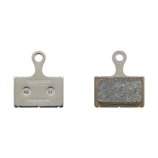 Shimano, K-Type, Disc Brake Pads, Shape: Shimano K-Type/L-Type, Resin, Pair, EBPK05SRXA