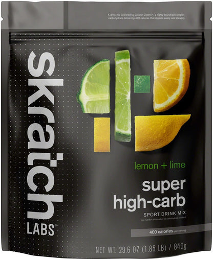 Skratch Labs - Super High-Carb Sport Drink Mix: Lemon + Lime (840g)