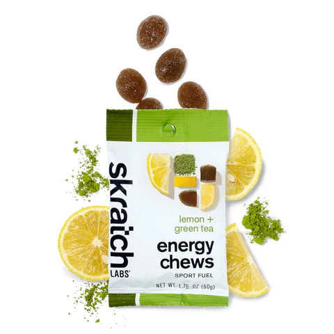 SKRATCH LABS - Energy Chews: Lemon + Green Tea single